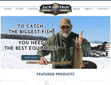 Tablet Screenshot of jacktraps.com